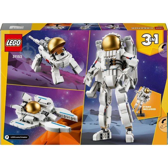 Конструктор LEGO Creator 3в1 «Космонавт»